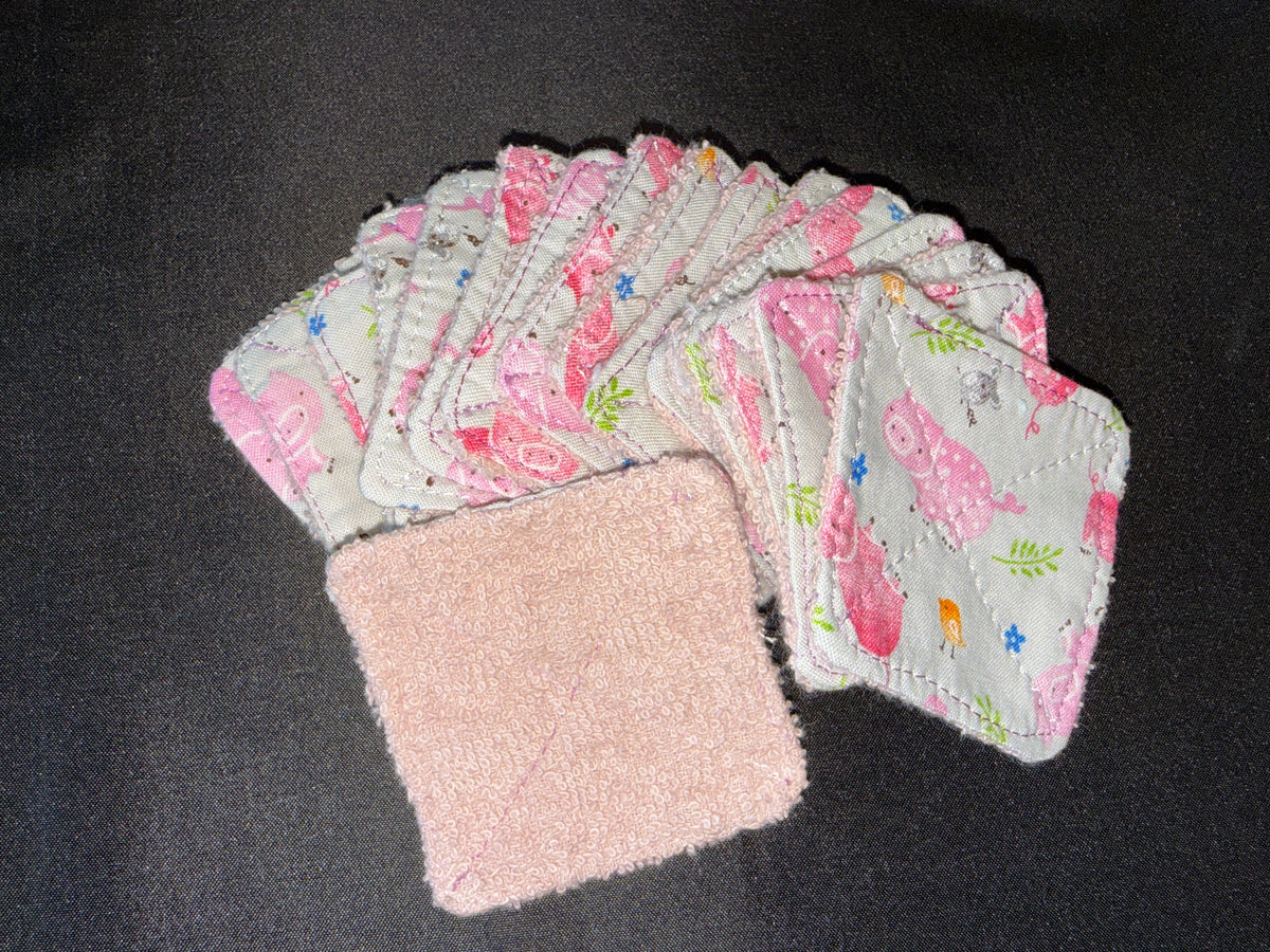 Reusable Cotton Squares