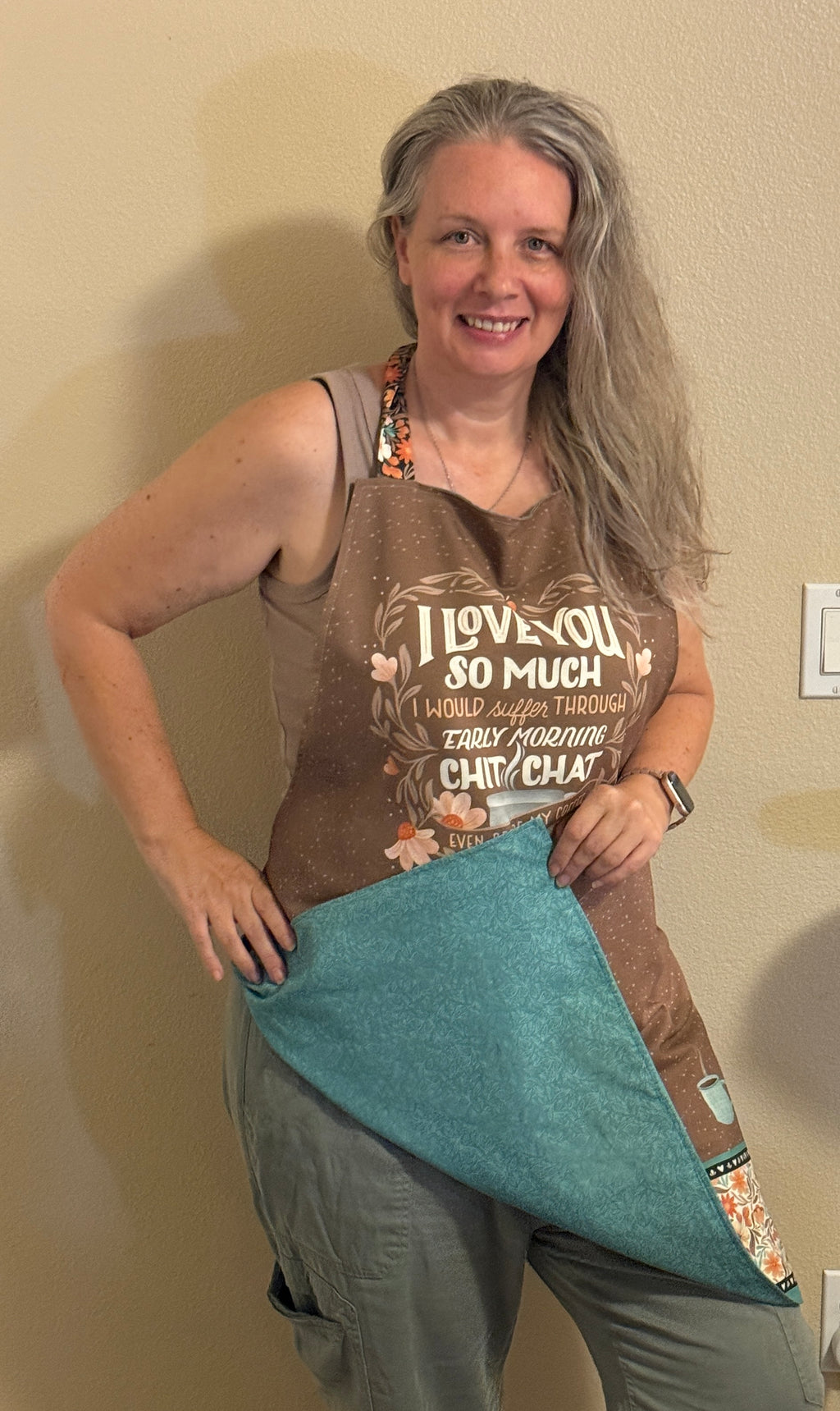 Matching Apron and Hot Pad set