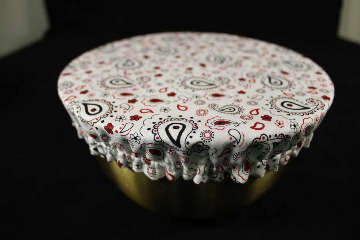 Farm animal/ Paisley SM-Med Bowl Cover