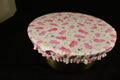 Pink Polka Dot Piggy Medium Bowl Cover