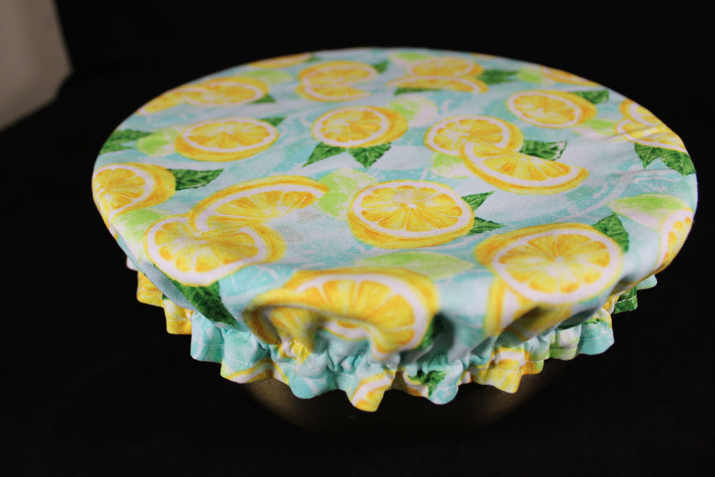 Citrus Reversible Bowl Cover