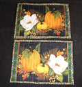 Pair of Elegant Autumn Placemats