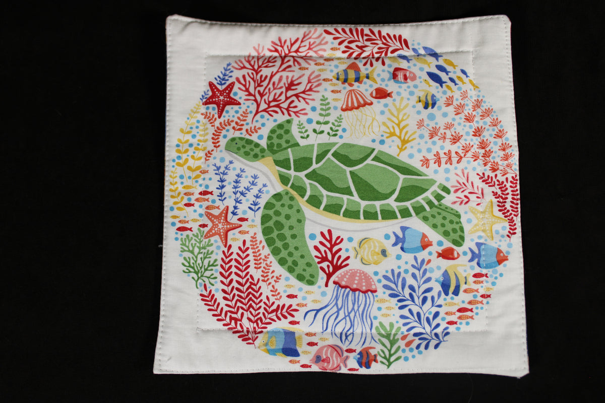 Under the Sea Large Hot Pad/Pot Holder