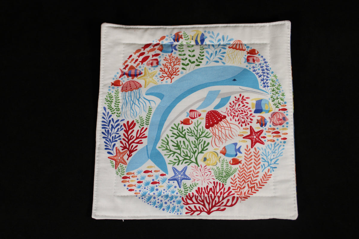 Under the Sea Large Hot Pad/Pot Holder